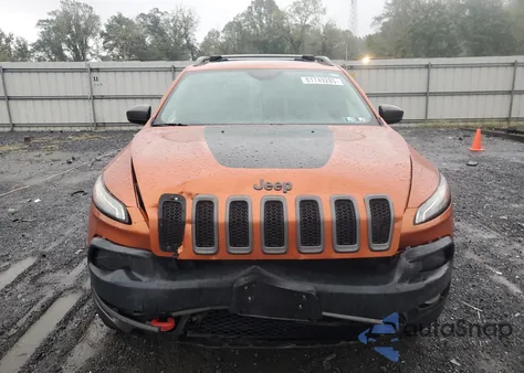 2014 Jeep Cherokee Trailhawk from USA, damaged, VIN 1C4PJMBS6EW310269